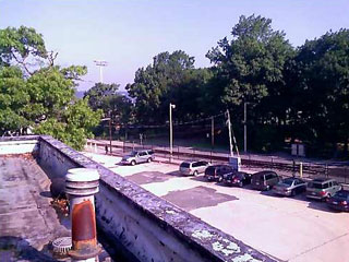 The roof at work